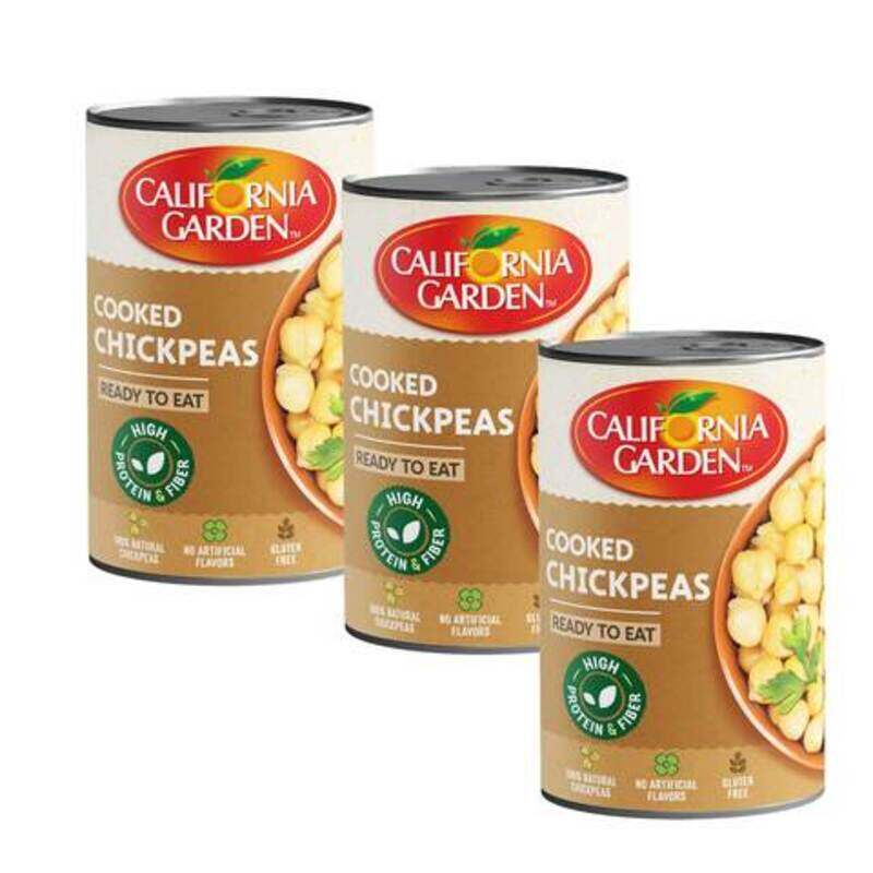 

Generic California Garden Ready to Eat Chickpeas 400g Pack of 3