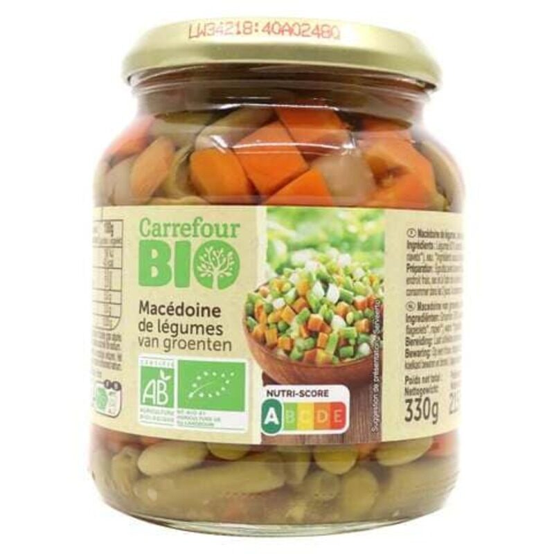 

Generic Carrefour Bio Mixed Vegetables 330g