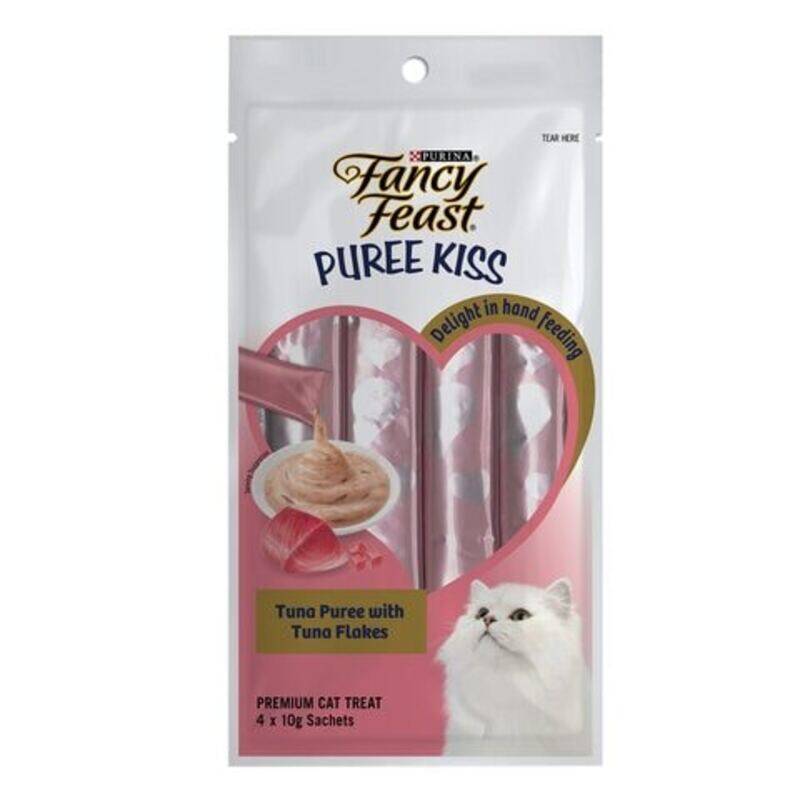 

Generic PURINA Fancy Feast Puree Kiss Tuna With Tuna Flakes