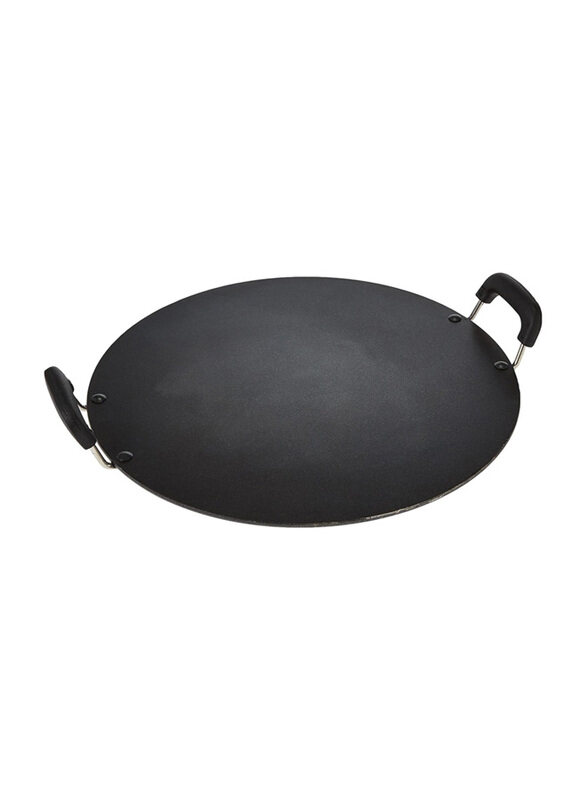 

Raj 37.5cm Round Non Stick Tawa 15, KMT002, Black