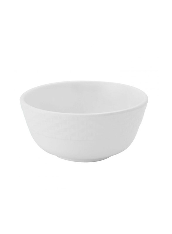 

Dinewell 4-Inch Melamine Side Bowl, DWB9002W, White