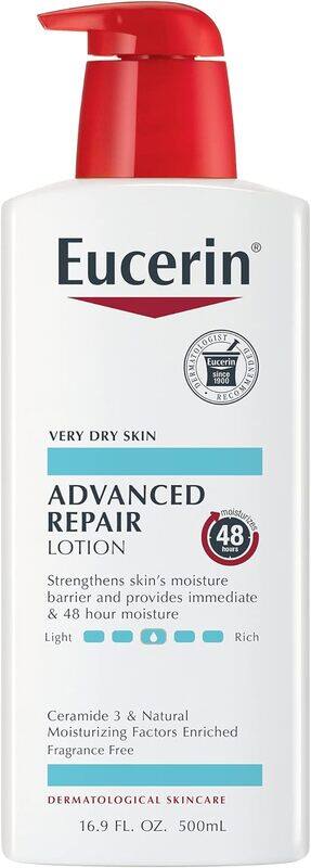 

Eucerin Advanced Repair Lotion, Fragrance Free, 16.9 Fl Oz