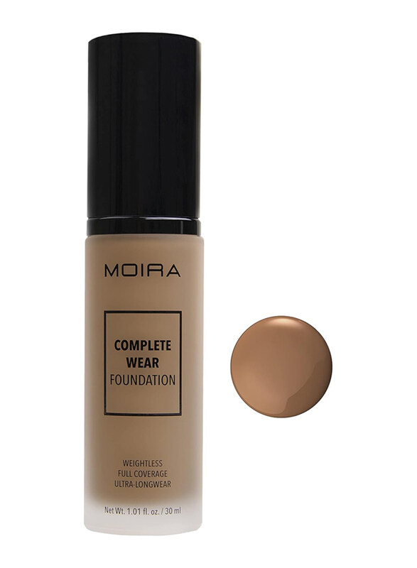 

Moira CWF600 Complete Wear Foundation, 30ml, Warm Cinnamon, Beige