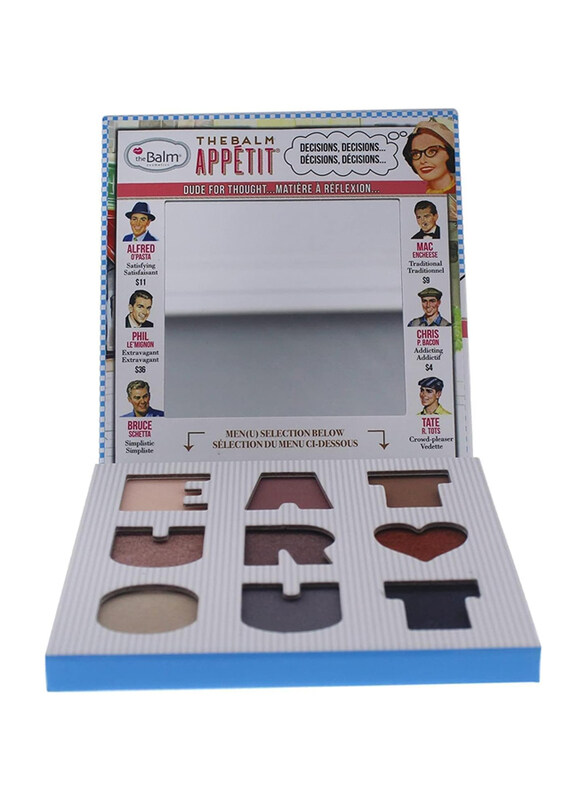 

The Balm Appetit Eyeshadow, Multicolour