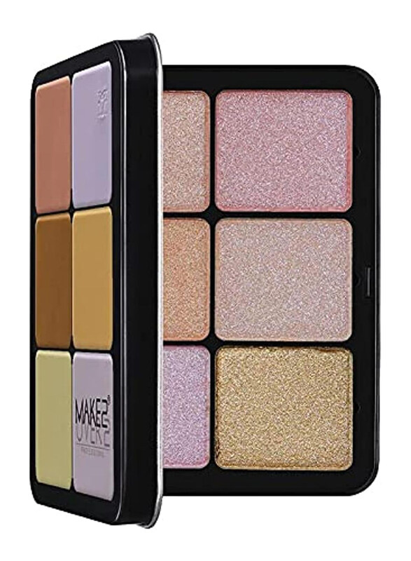 

Make Over 22 HP01 12 Colours Ultra HD Illuminator Palette, Multicolour