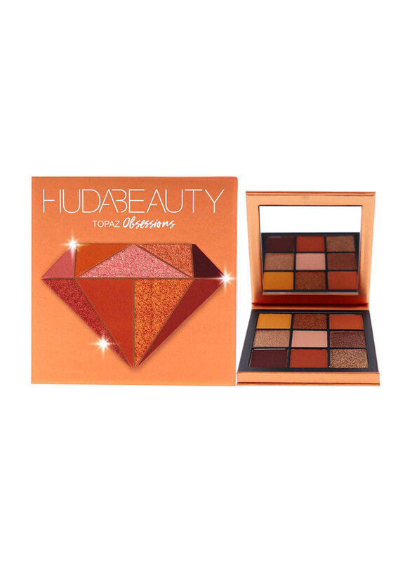 

Huda Beauty Limited Edition Topaz Obsessions Eyeshadow Palette, Multicolour