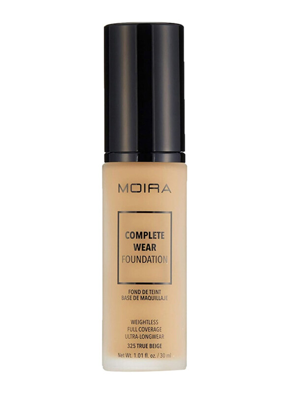 

Moira Feel Foxy Beauty Complete Wear Foundation, True Beige, Beige