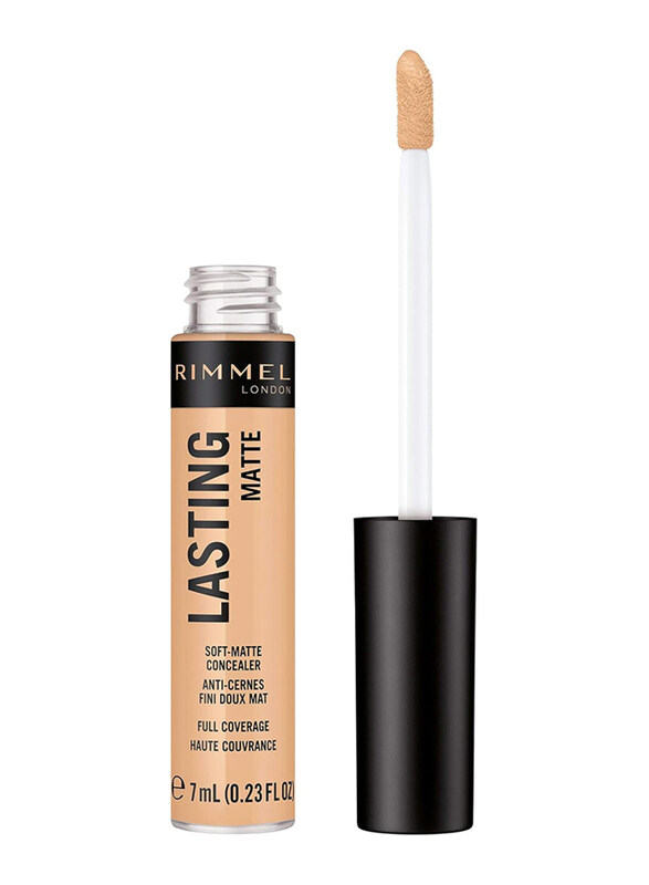 

Rimmel London Lasting Matte Concealer, 7ml, 015 True Ivory, Beige