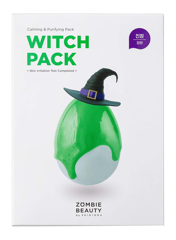 

Skin1004 Zombie Beauty Witch Pack Face Mask with Green Tea, 8 x 15g, 8 Pieces