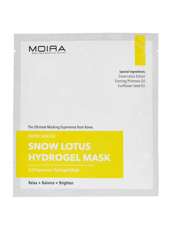 

Moira Snow Lotus Hydrogel Mask, 21gm