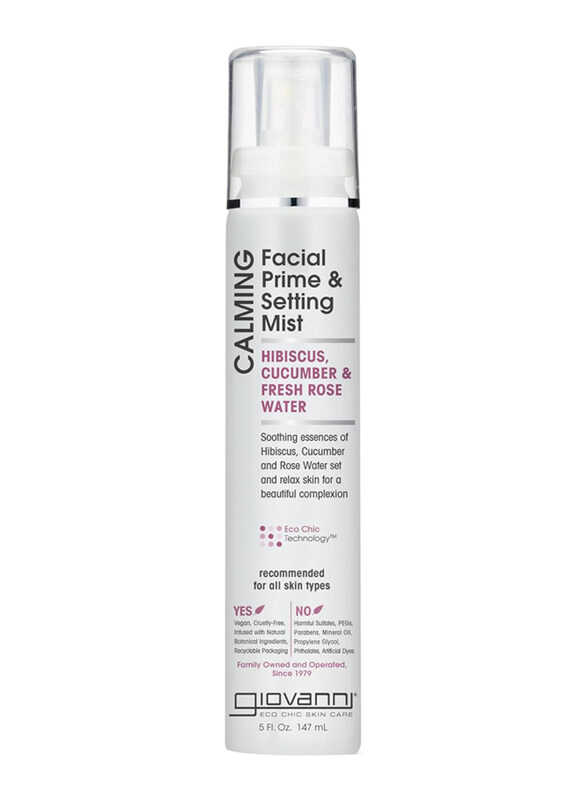

Giovanni Calming Facial Prime Setting Mist, 147ml