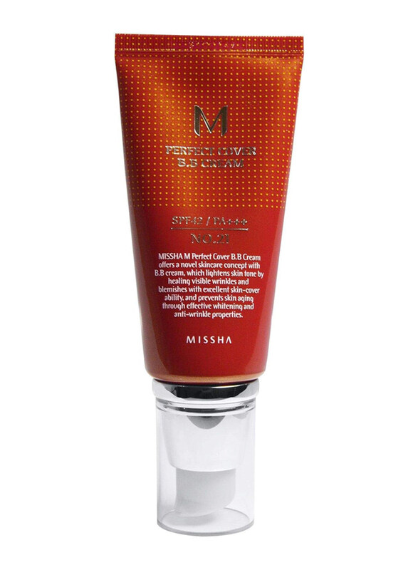 

Missha M Perfect Cover BB Cream, Light Beige, Beige