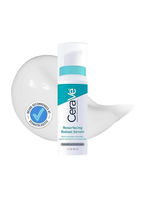 

Cerave Resurfacing Retinol Serum With Ceramides & Niacinamide For Blemish-Prone Skin, 30ml