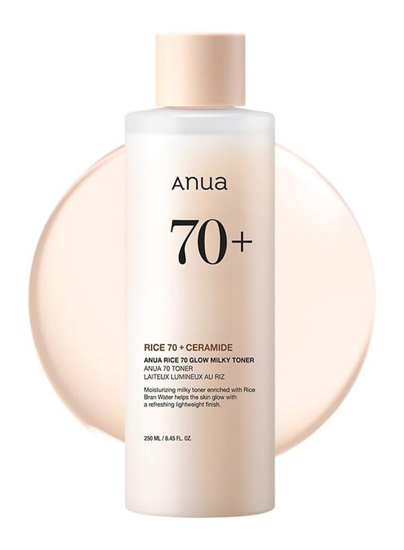 

Anua Rice 70 Glow Milky Toner, 250ml