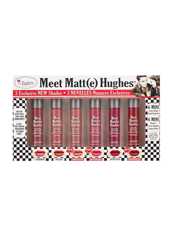 

The Balm Meet Matte Hughes Mini Kit, Multicolour