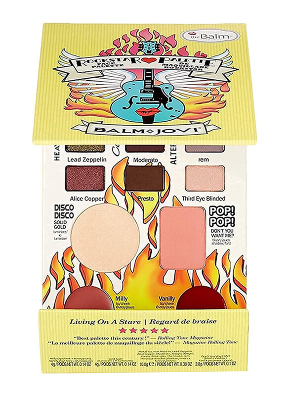

The Balm Balm Jovi Rockstar Face Palette, Multicolour