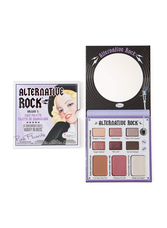 

The Balm Alternative Rock Volume 1 Face Palette, Multicolour