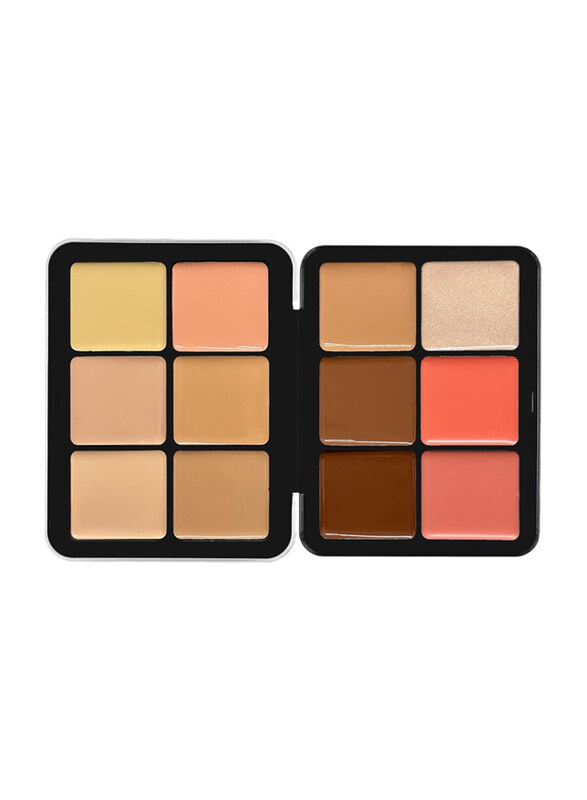 

Make Over 22 Skin And Face Palette, HD001, Multicolour