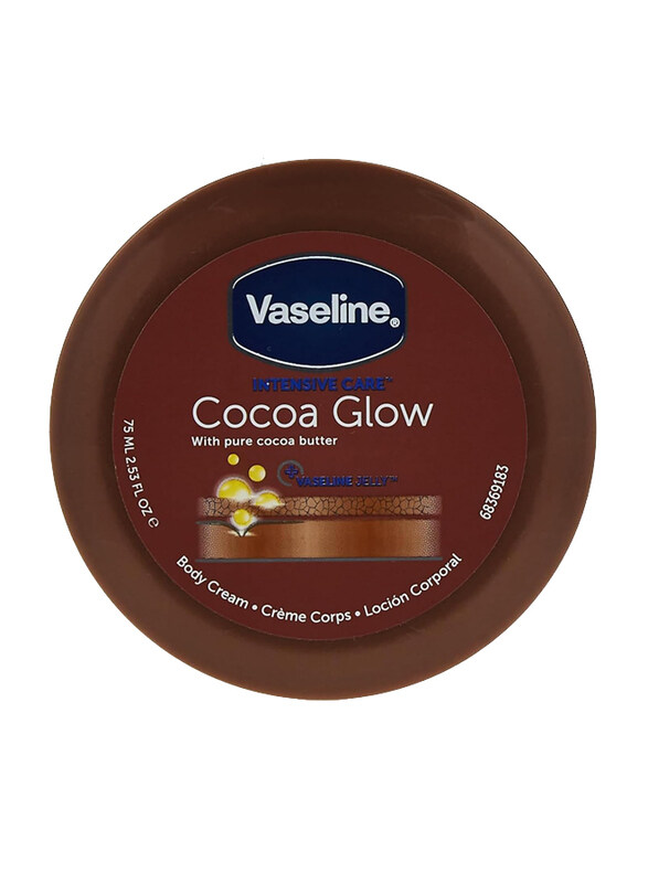 

Vaseline Moisturising Cream Intensive Care Cocoa Glow, 75ml