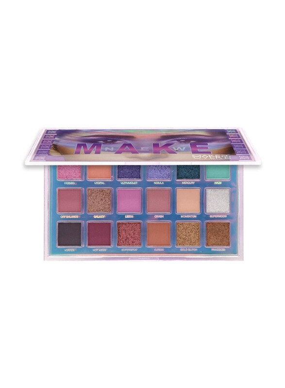

Make Over 22 The New Make Eyeshadow Palette, MNE002, Multicolour