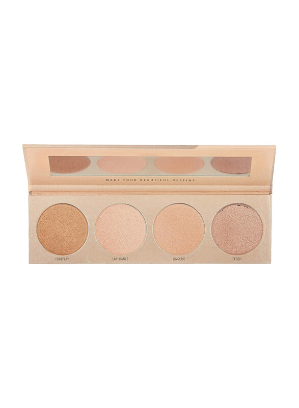 

Moira Glow Me Hard Highlighting Palette, Gmp001, Multicolour