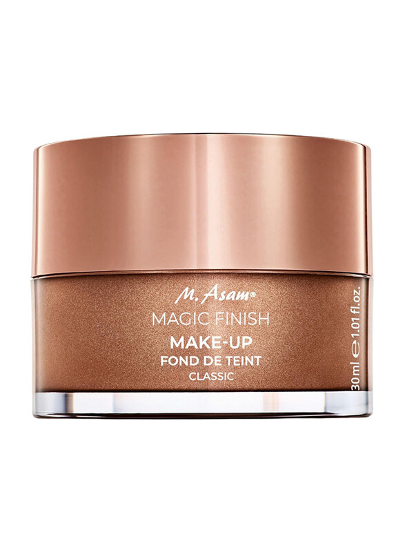 

M. Asam Magic Finish Make-Up Mousse Classic, 30ml, 02 Light to Medium, Brown
