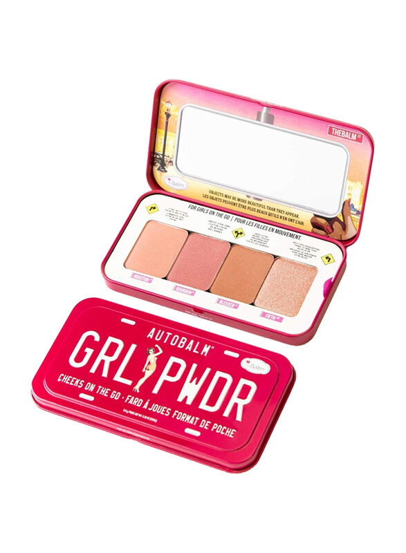 

The Balm COSMETICS Autobalm Girl Powder Cheek Palette, Multicolour