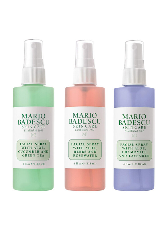 

Mario Badescu Facial Spray, 3 Pieces