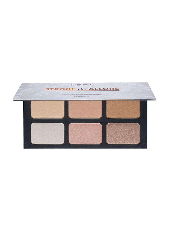 

Moira Strobe & Allure Eyeshadow Palettes, HCP002, Multicolour