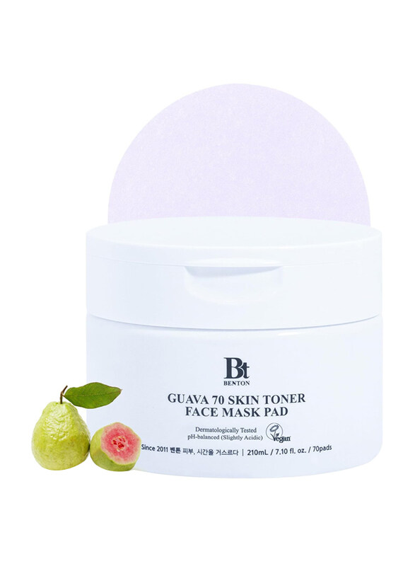 

Benton Guava 70 Skin Toner Face Mask Pad, 70 Sheets