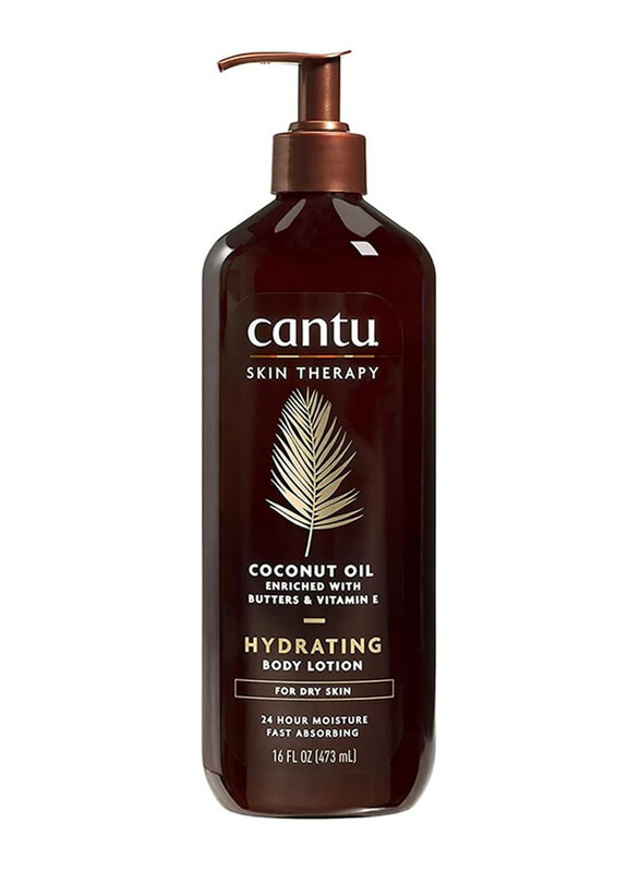 

Cantu Skin Therapy Coconut Oil Hydrating Body Lotion with Butter & Vitamin E, 473ml