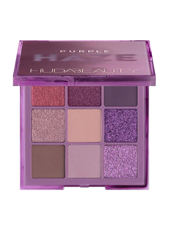 

Huda Beauty Haze Obsessions Purple Eyeshadow Palette, 04 Treasure, Multicolour