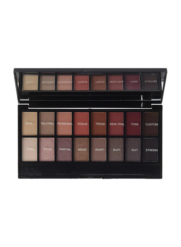 

Revolution Makeup New-Trals V/S NEUtrals Eyeshadow Palette, Multicolour