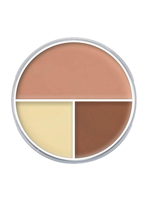 

Kryolan 9013 Ultra Foundation Trio Face Makeup, D, Multicolour