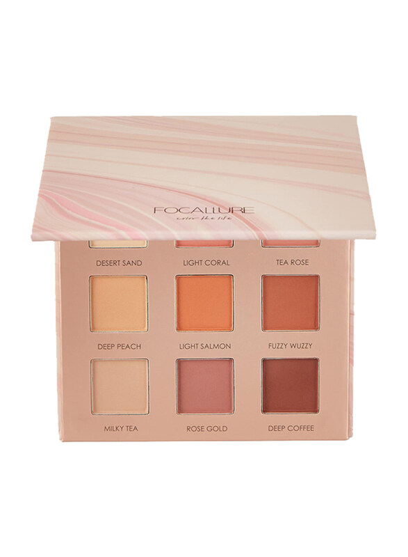 

Focallure Ring The Alarm 9 Pan Eyeshadow Palette, Multicolour