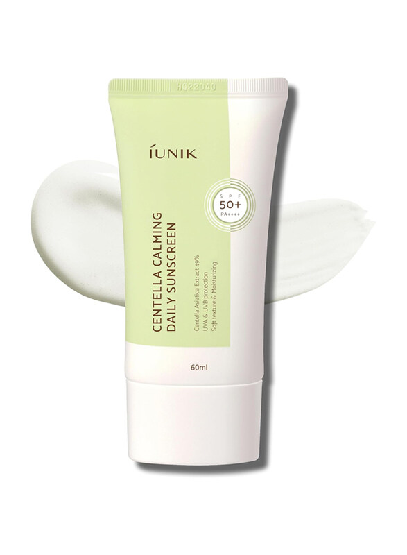 

Iunik Centella Calming Vegan Moisture Daily Sunscreen, 60ml