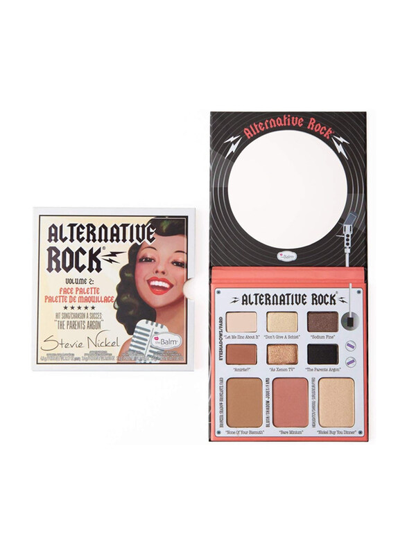 

The Balm Alternative Rock Volume 2 Face Palette, Multicolour