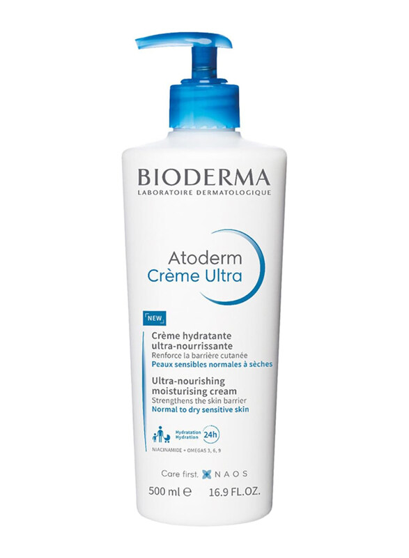

Bioderma Atoderm Creme Ultra-Nourishing Cream for Normal to Dry Sensitive Skin, 500ml