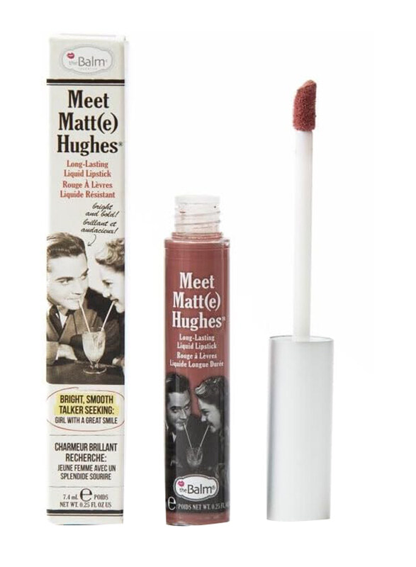 

The Balm Meet Matt Hughes Long Lasting Liquid Lipstick, Brown