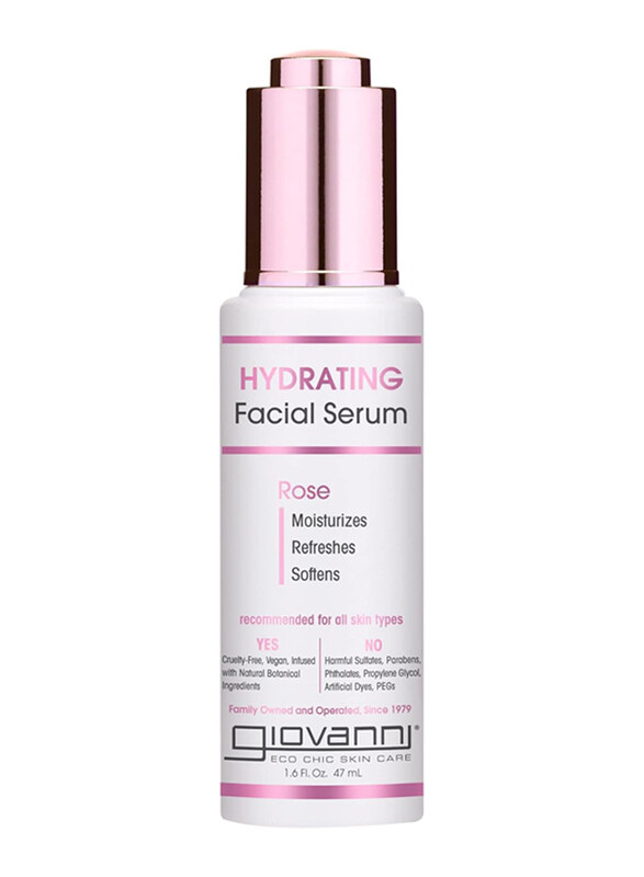

Giovanni Infused With the Natural Touch of Rose Hydrating Facial Serum, 1.6 Oz