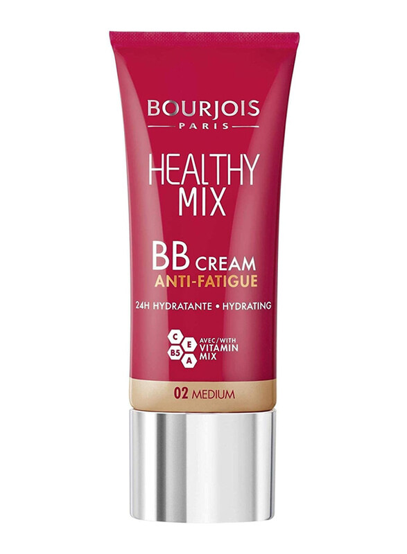 

Bourjois Paris Healthy Mix Anti-Fatigue BB Cream, 30ml, 02 Medium, Beige