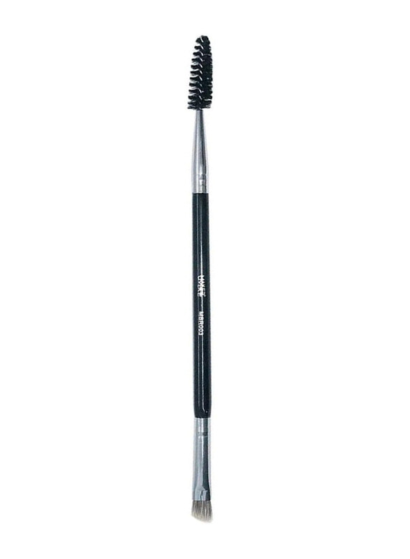 

Make Over 22 MBR003 Double Ended Eyebrow Makeup Brush, Black