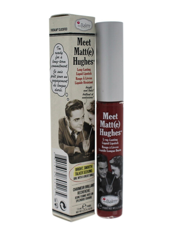 

The Balm Meet Matt(e) Hughes Long Lasting Liquid Lipstick, Charming, Red