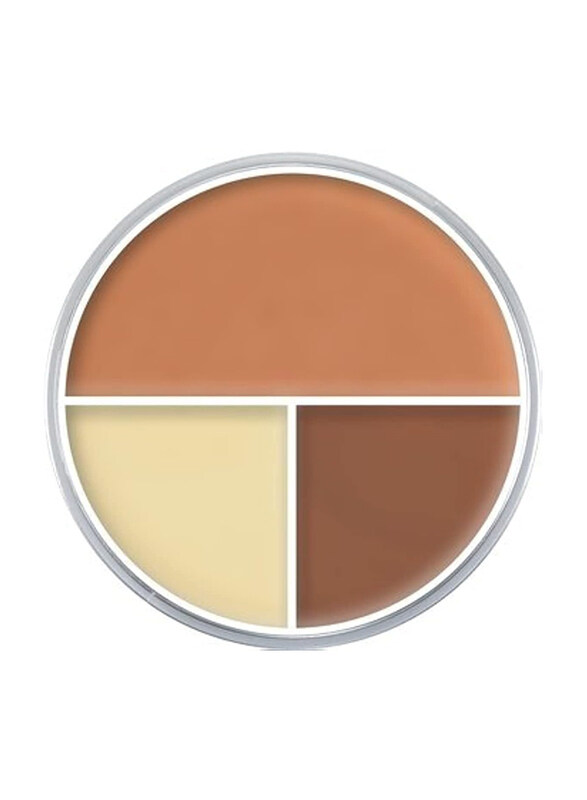 

‎kryolan Kryolan Ultra Foundation Trio Face Makeup, B, Multicolour