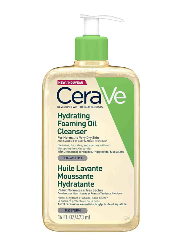 

Cerave Hydrating Foaming Oil Cleanser, 473ml