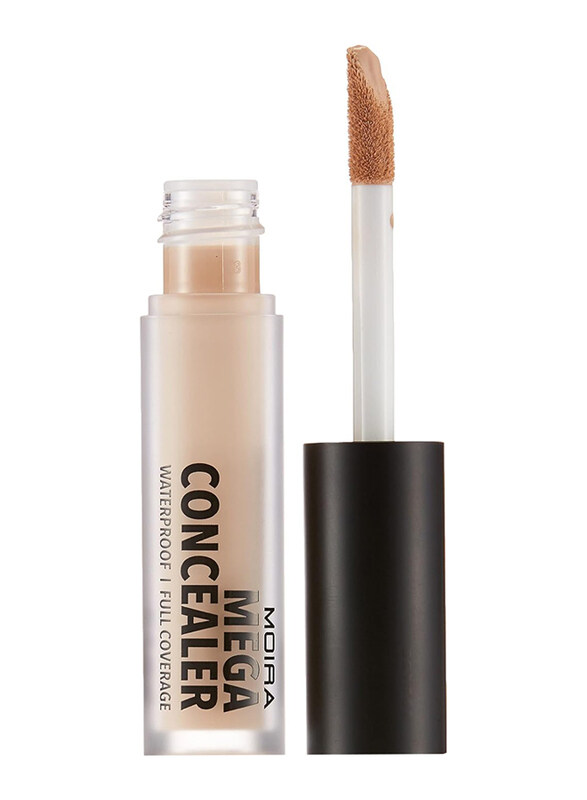 

Moira Beauty Mega Waterproof Concealer, 100 Vanilla, Beige