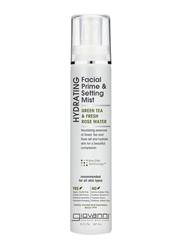 

Giovanni Hydrating Facial Prime Setting Mist, 147ml