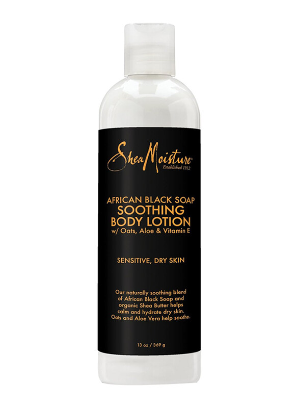 

Shea Moisture African Black Soap Soothing Body Lotion, 369gm
