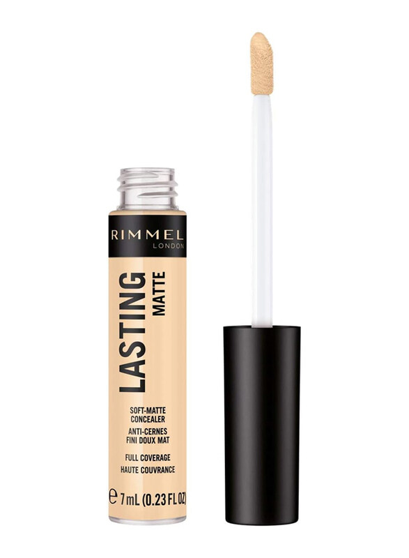 

Rimmel London Lasting Matte Concealer, 001 Illuminator, Beige