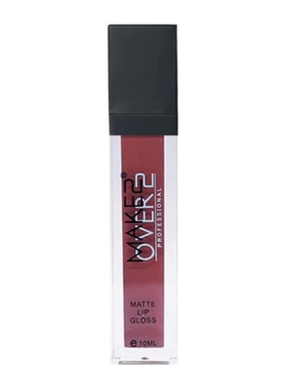 

Make Over 22 Matte Lip Gloss, NM019, Red
